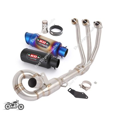 For CFMOTO 675SR 2024 2025 Exhaust System Header Link Pipe Slip On Muffler Tips
