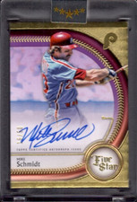 MIKE SCHMIDT 2025 Topps Five Star #FSA-MS Purple Autograph Auto #16/50