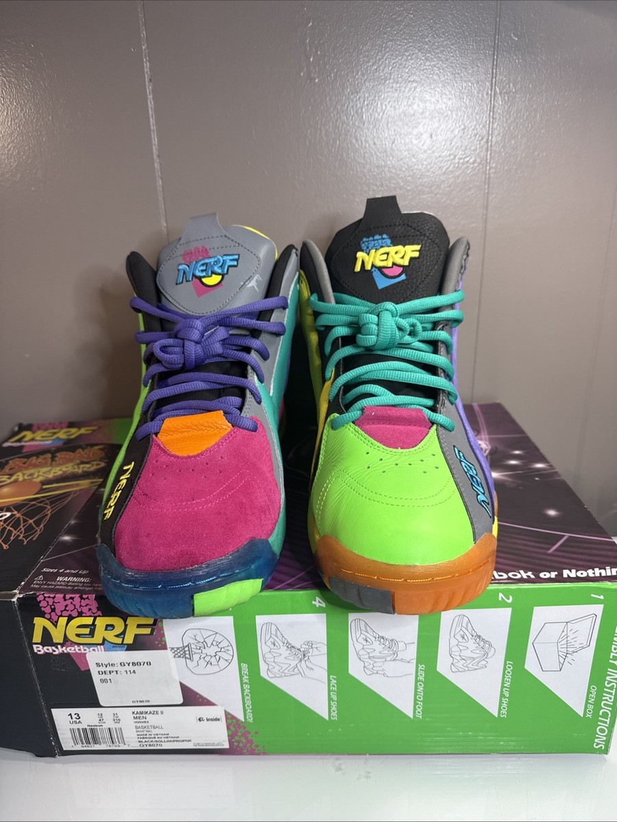 ケン Reebok NERF x Kamikaze 2 Backboard Breaker Kemp Mens size 13