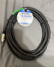 25ft 12AWG 1/4in TS-TS Speaker Cable 1/4  25 foot