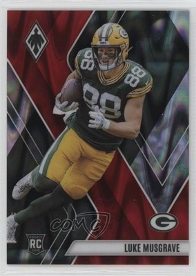 2023 Panini Phoenix Rookies Red Seismic /199 Luke Musgrave #160 Rookie RC 1l78