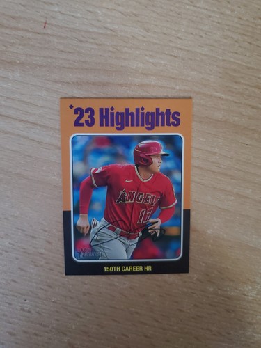2024 Topps Heritage MINI short print Shohei Ohtani 23 Highlights SP #7