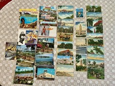 FLORIDA Memorabilia 56 Postcards  1930’s - 1950’s Cypress Gardens Booklet 1950’s