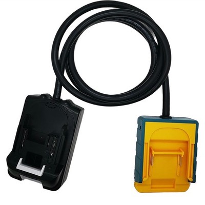 1X(-Verlängerungskabel, Werkzeug, 18 V-20 V , Leicht, mit Gürtelcli8141
