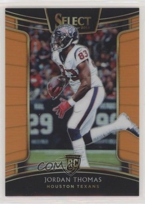 2018 Panini Select Concourse Orange Prizm 4/49 Jordan Thomas #72 Rookie RC h9z