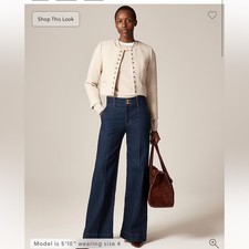 J.Crew Bridgette lady jacket in tweed in Natural 2