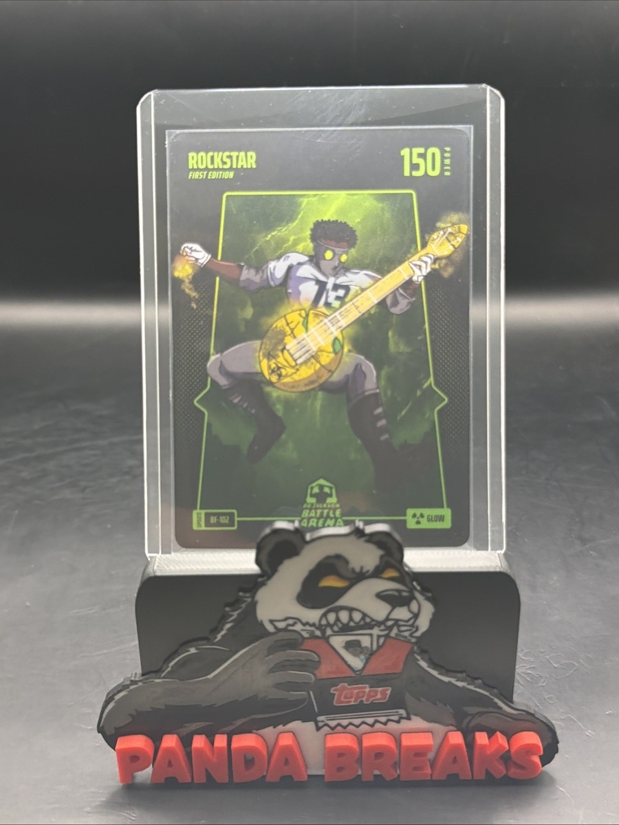 2025 Bo Jackson Battle Arena Update Rockstar Battle Foil Glow Power 150