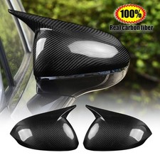 Real Carbon Fiber Side Rearview Mirror Cover For Hyundai Sonata 11th 2024-2025