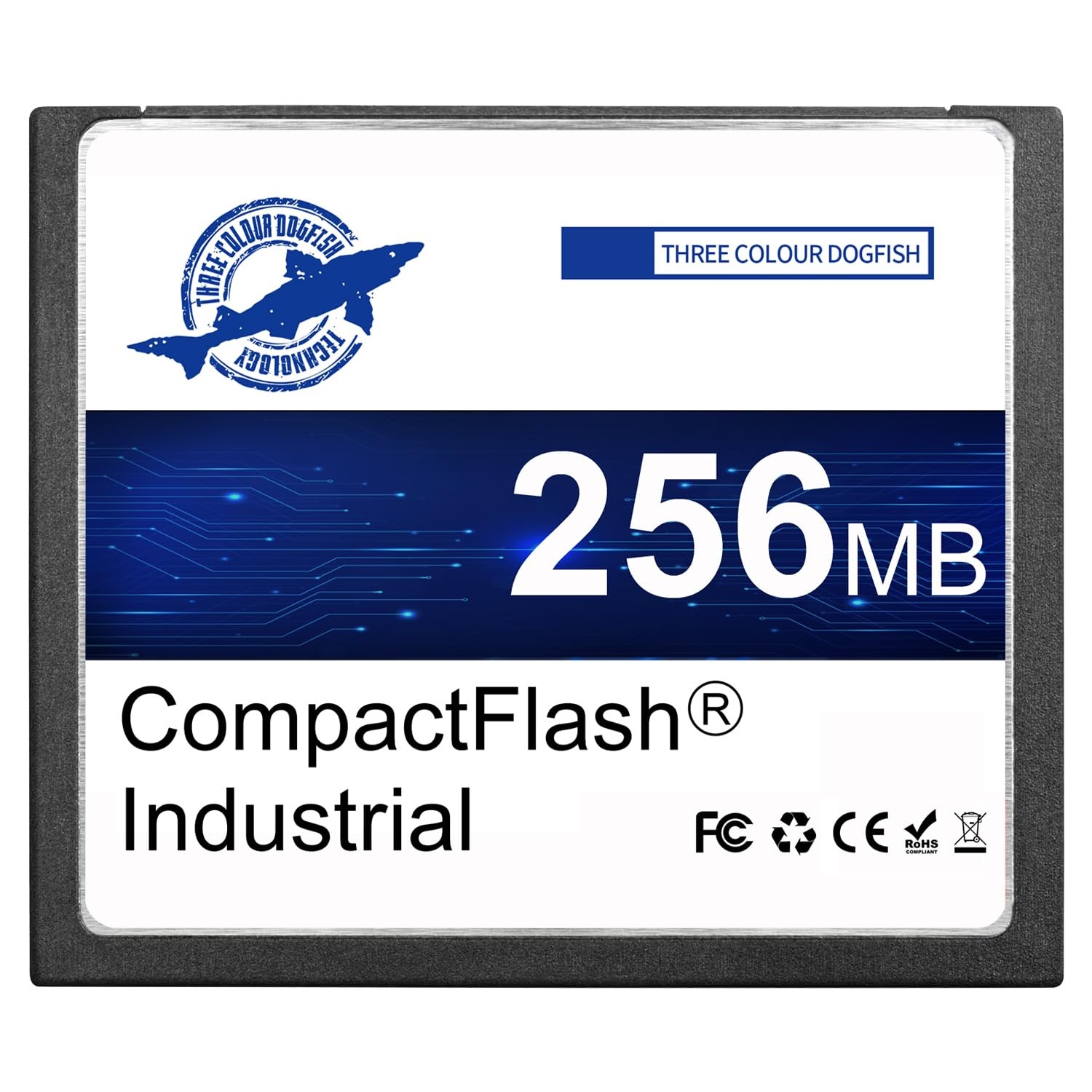 Dogfish 256MB Compact Flash Card Scheda di Memoria Industriale CF Tipo I (n7w)