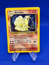 VTG 2000 Pokemon Base Set 2 Ninetales 13/130 Holo Rare LP on eBay