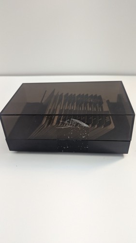 Office Desk Business Card Holder Organizer Name Cards Storage Box A-Z - Picture 7 of 13