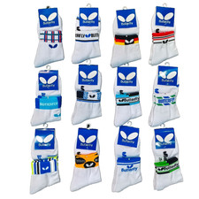 Pro Table Tennis Socks Thick Towel Bottom Cushioned Cotton Sport Athletic Socks