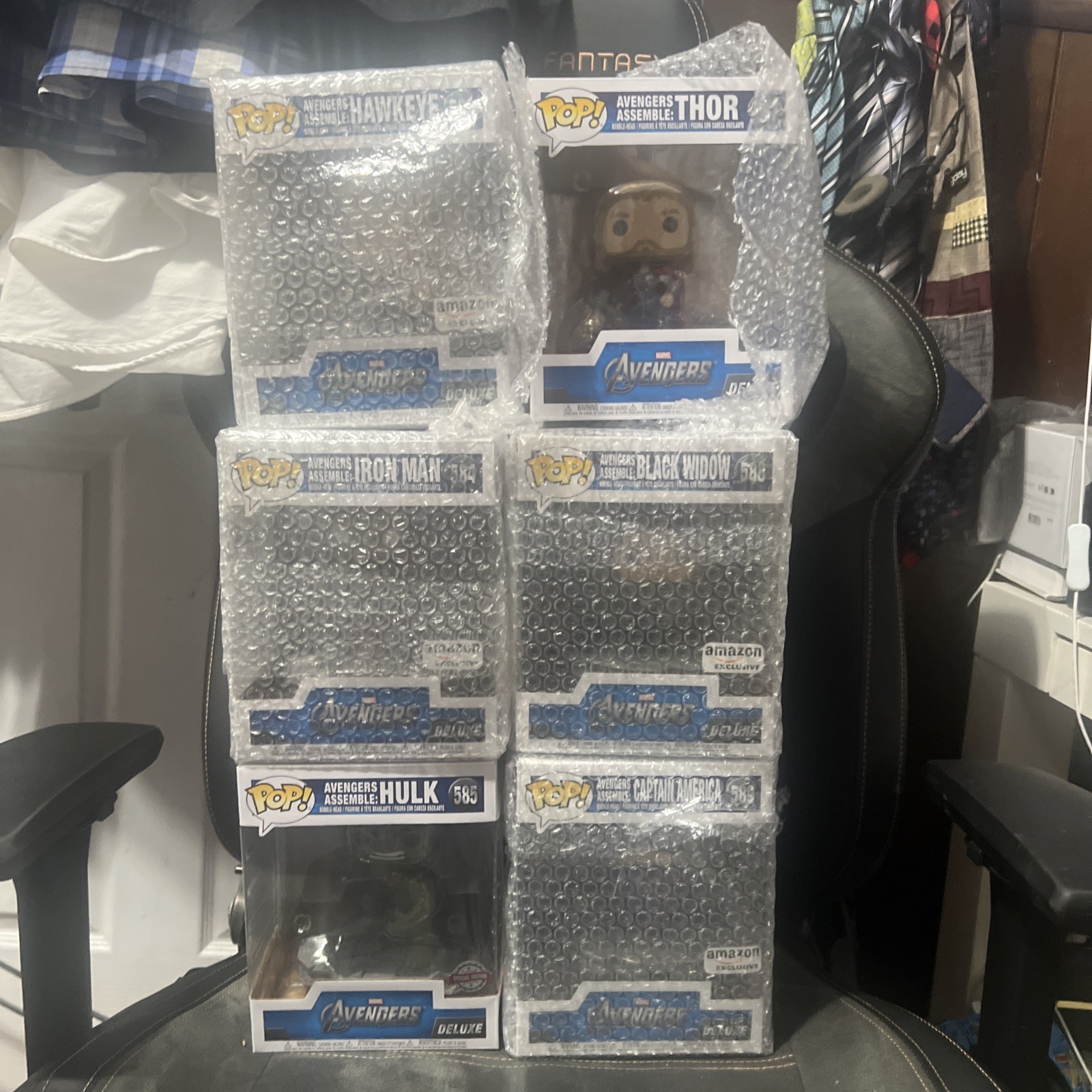 Avengers Assemble Funko Pop 6-Piece Collectible Set