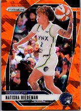 Natisha Hiedeman 2024 Panini Prizm WNBA Ice Orange Prizms Minnesota Lynx