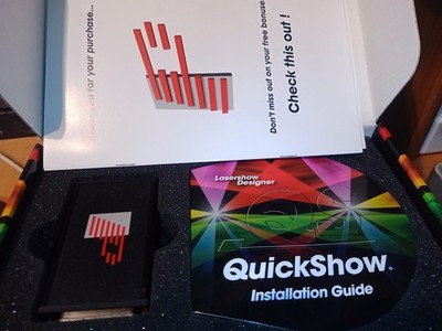 Pangolin QuickShow 3.0 Lasershow Designer OVP Neuwertig Preiswert
