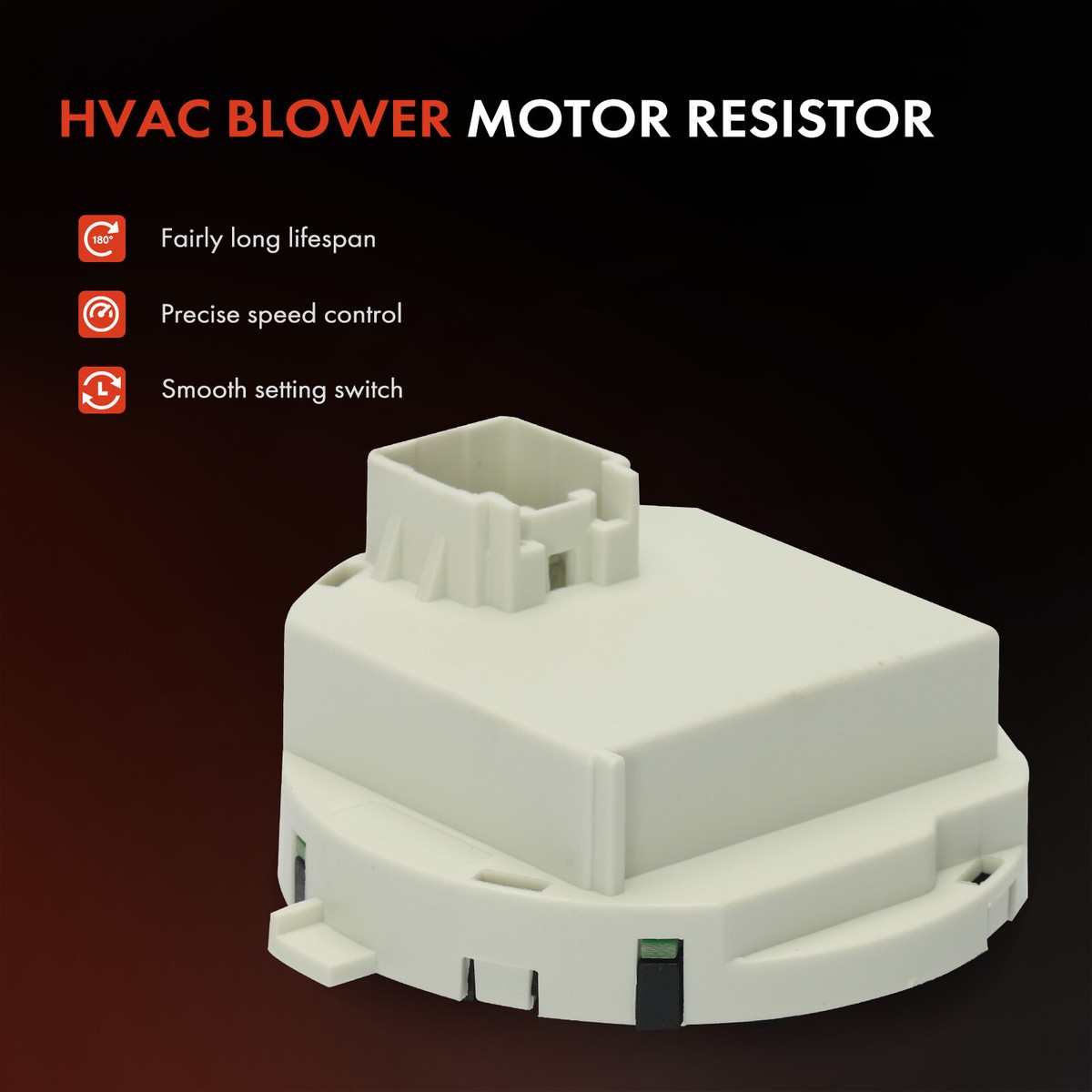 Heater Blower Motor Resistor For Mazda 3 (2014-2018), 6 (2016-2020), CX-3 – 5-Blade, 1-Year Warranty
