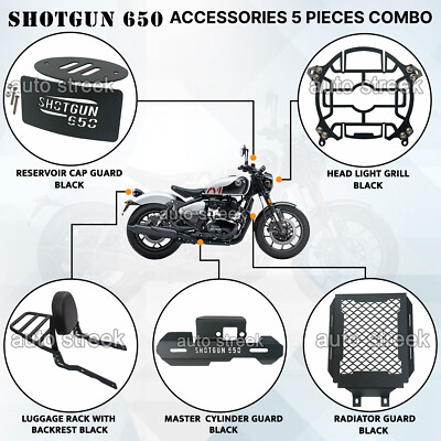 Fit Für Royal Enfield Shotgun 650 Zubehör Kombo Of 5 Pcs