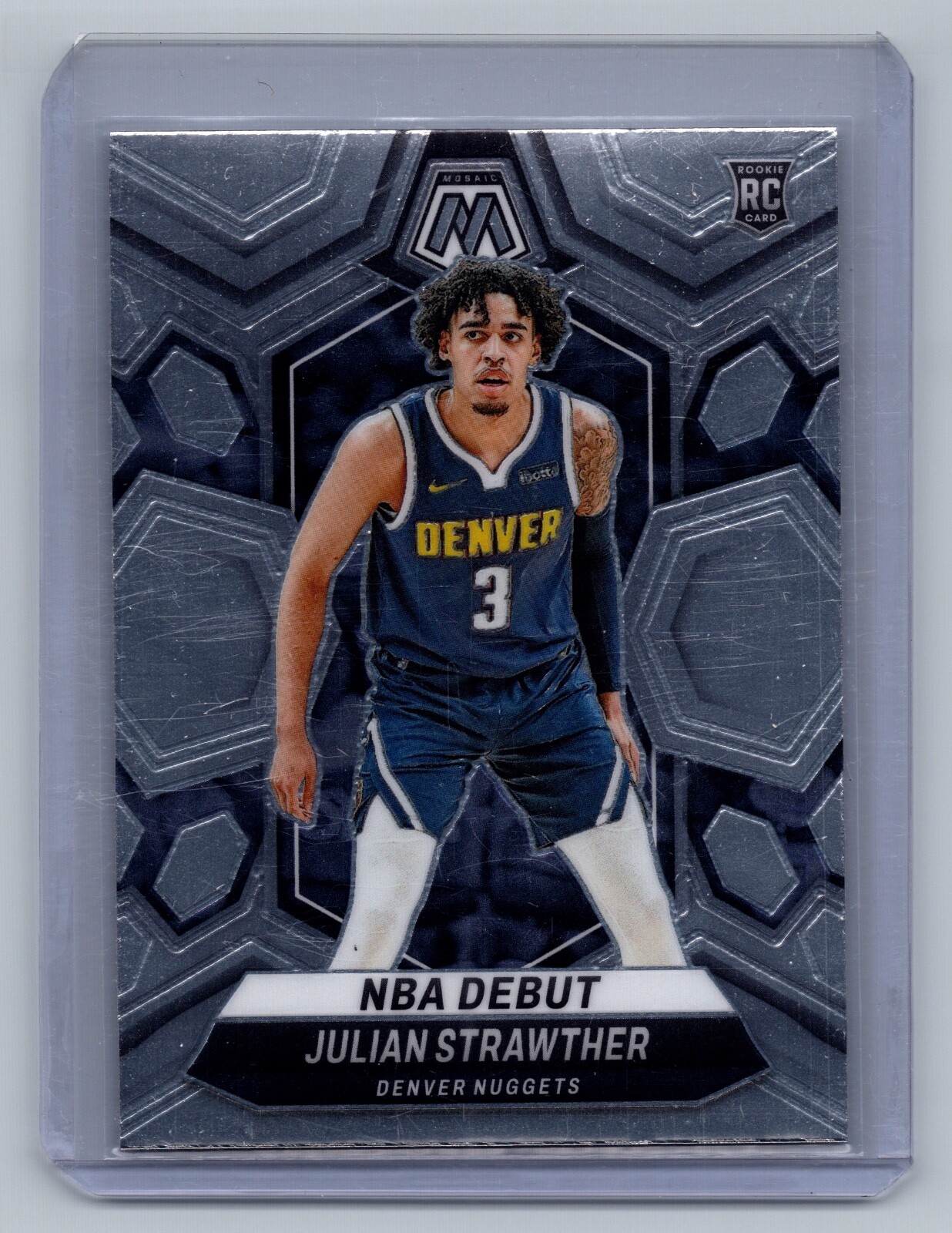 2023-24 Panini Mosaic - NBA Debut Julian Strawther #256 (RC)