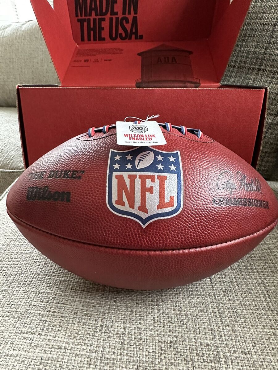Wilson THE DUKE NFL FOOTBALL limited edition USA 8 of 101 Wilson THE DUKE NFL FOOTBALL limited edition USA 8 of 101
