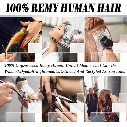 Micro Ring Schleife Perlen Link Tip 100 % Remy Echthaar Verlängerungen echtes langes Haar - Bild 9 von 30