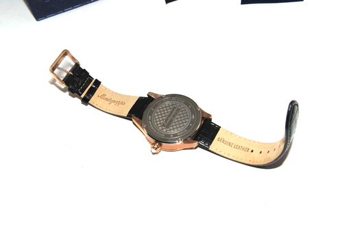MONTEGRAPPA SWISS MADE FORTUNA CASH WATCH - DOLLAR SIGN DIAL WITH CRYSTALS - Picture 5 of 8