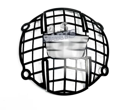 Adatto per Royal Enfield Meteor 350CC - "Head Light Grill Set nero" - Foto 4 di 11