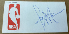 JACK MARIN Personally Autographed Signed NBA Card BULLETS BULLS FreeShip