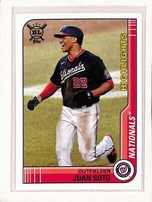 2021 Topps Big League 290 Juan Soto Washington Nationals card San Diego Padres