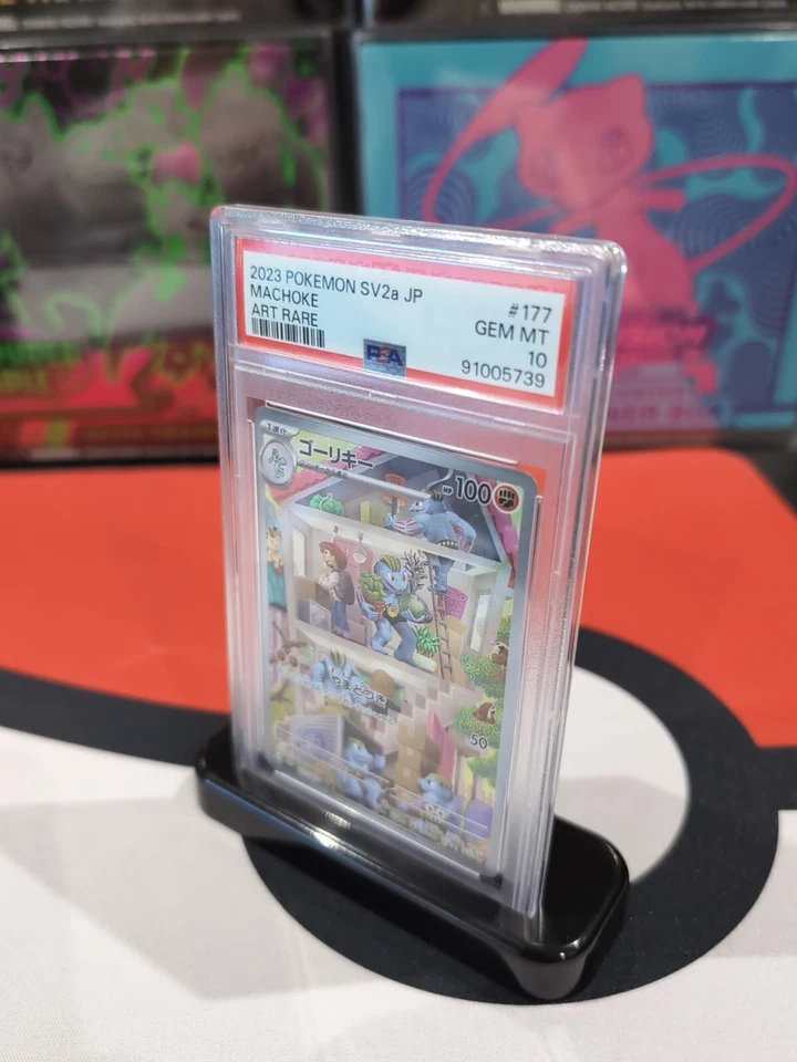 Psa Graded Card Black Display Stand - Pack Of 5  - Imagen 4 de 4