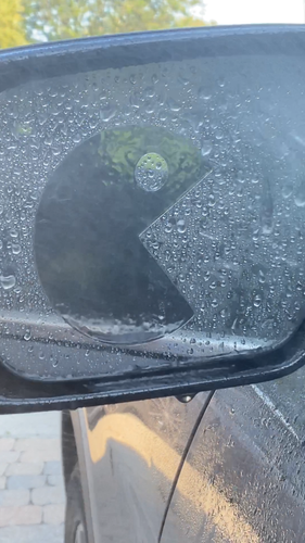 PAC-MAN Customized Video Game Transparent decal car side Mirror Peeker 2 pcs - Video 1 of 1