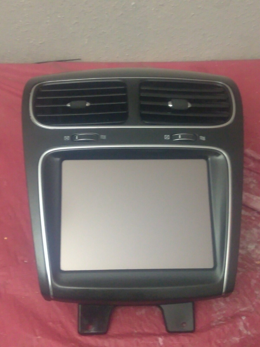 2011-2019 DODGE JOURNEY OEM 8.4” TOUCH SCREEN & RECEIVER W/BEZELS