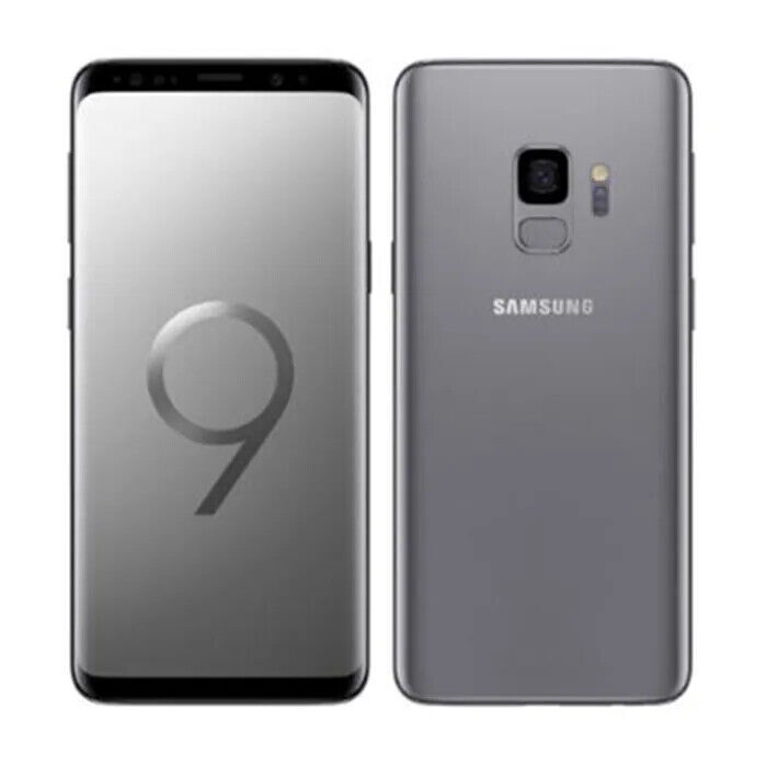 スマートフォン本体 Galaxy - Galaxy S9+ Titanium Gray 64 GB Samsung Galaxy S9 G960U 64GB+4GB 4G GSM Unlocked Android