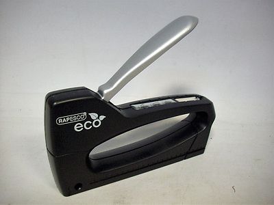 Rapesco ECO 1137 Tacker- mit 13/7 mm Klammern verwendbar-schwarz