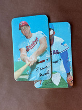Two 1970 Topps Super Stars Baseball card #16 Frank Howard & #40 Poor CONDITION