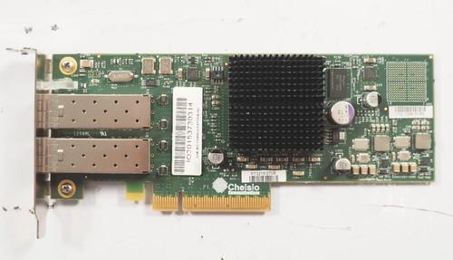 Chelsio 110-1088-30 N320E-SR 2-Port 10Gb Ethernet 10GbE PCIe Network Card - 第 1/7 張圖片