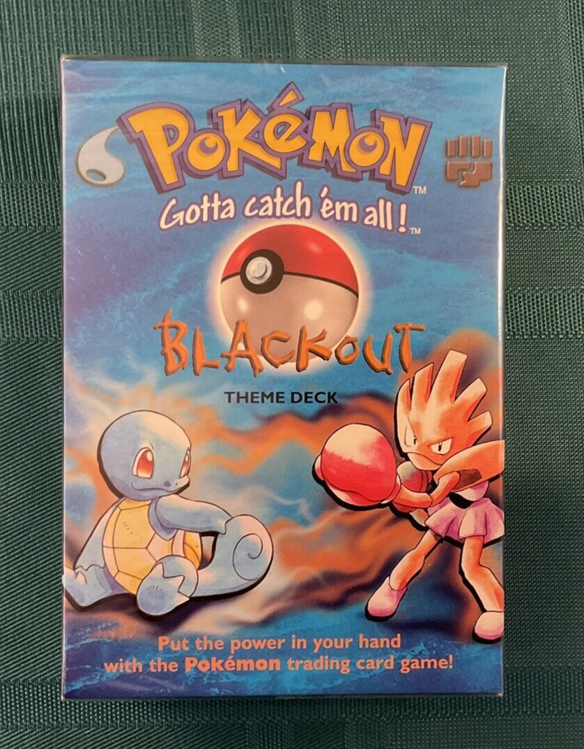 POKEMON PRE-CONSTRUCTED BLACKOUT  POSSIBLE SHADOWLESS FREE SHIP LAST  ONE