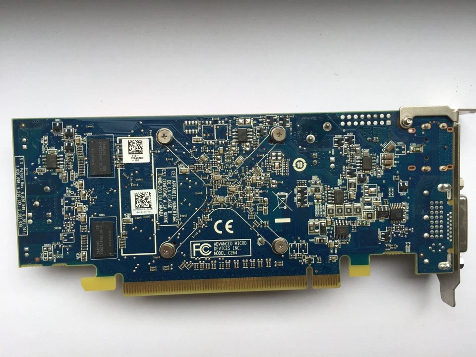 DELL AMD RADEON HD6450 CAICOS GDDR3 1 GB DVI/DISPLAY PORT - Image 2 of 2