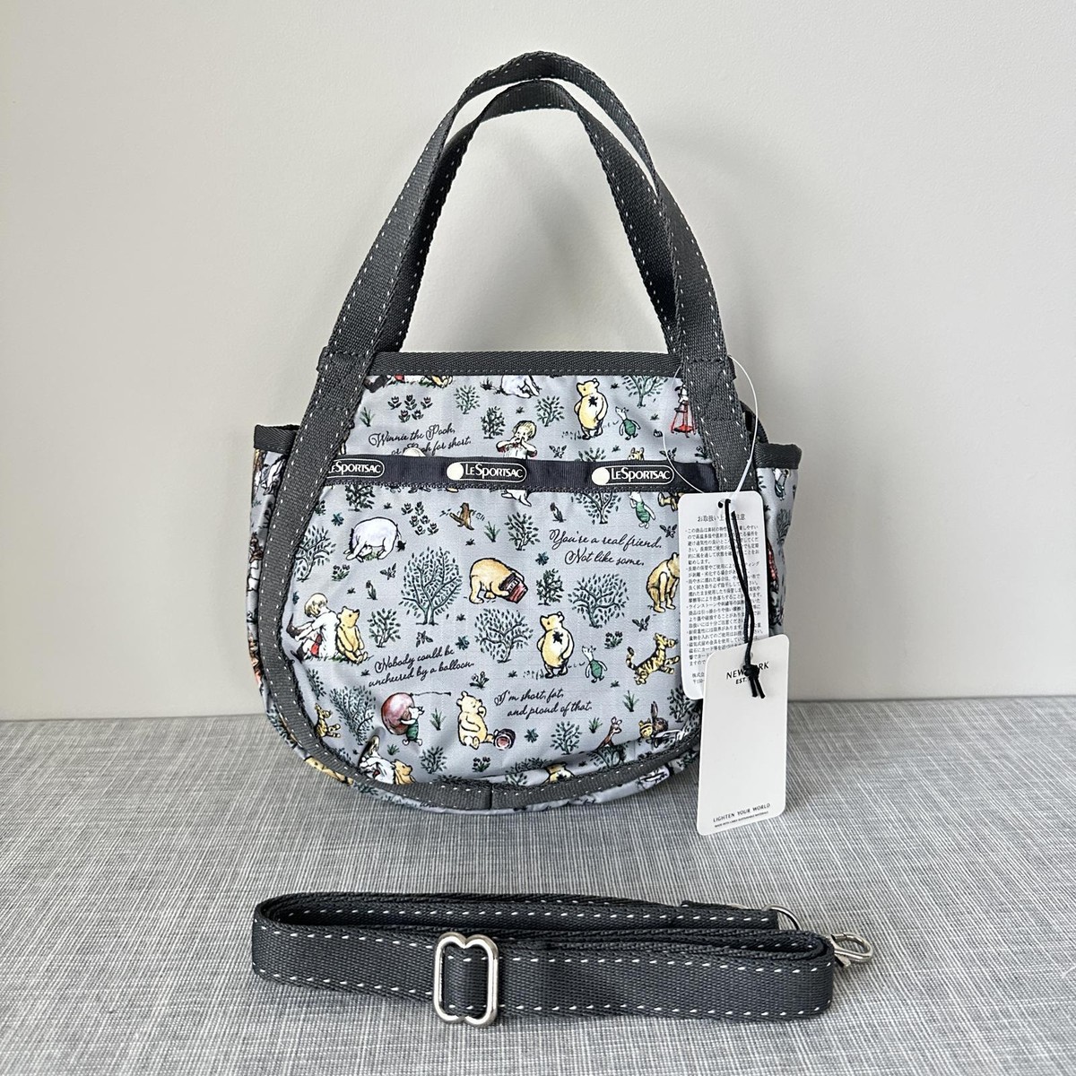 Lesportsac Winnie the Pooh Small Jenni Crossbody NWT | eBay Lesportsac Winnie the Pooh Small Jenni Crossbody NWT | eBay