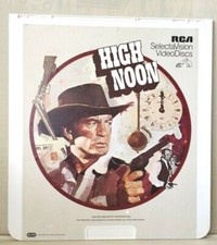 -- High Noon -- CED Videodisc Selectavision