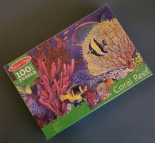 Discontinued Melissa  Doug Coral Reef 100 piece Jigsaw Puzzle NEW Sealed