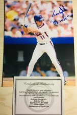 New York Mets TIM TEUFEL autograph signed 8x10 auto 1986 World Series Champ