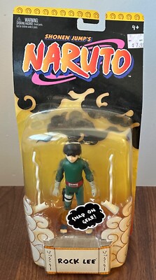 Naruto Rock Lee Figure Shonen Jump's by Mattel 2006 New in Package E3