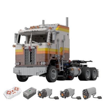 MOC-141909 Tech Truck 1658 Stück für 9 Jahre und älter Konstruktionsspielzeuge