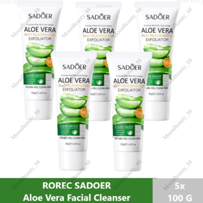 5 x ROREC SADOER AloeVera Silky Rejuvenation Exfoliator Hydrating  Brightening | eBay