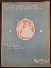 1929 Vintage Sheet Music-Roaring 20's-ROMANCE-By Edgar Leslie-Walter Donaldson