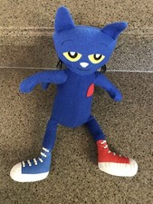 PETE the CAT 12" beanbag plush toy doll 2010 James Dean...Merry Makers