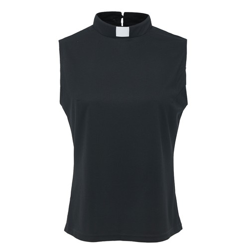 Clergy Sleeveless T-Shirt Clergy Minister Priest Outfit Priest Costume Shirt - Picture 6 of 26