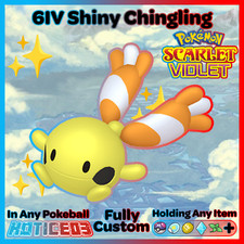 ✨ Shiny Chingling 6IV ✨ Pokemon Scarlet & Violet 🚀 Fast 🚀