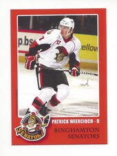 2010-11 Binghamton Senators (AHL) Patrick Wiercioch 