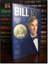Everything All At Once BILL NYE SIGNED New Hardback 1st Edition First Printing